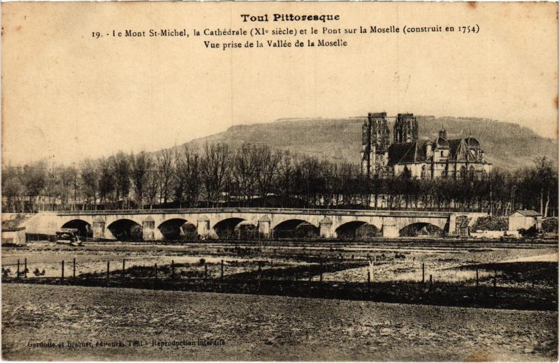 Carte postale ancienne Toul Mont Saint-Michel