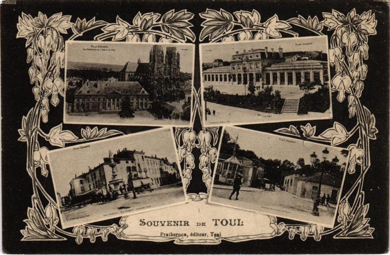 Carte postale ancienne Toul souvenir