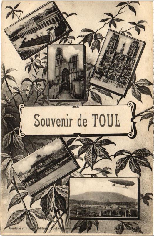 Carte postale ancienne Toul souvenir