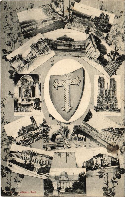 Carte postale ancienne Toul souvenir