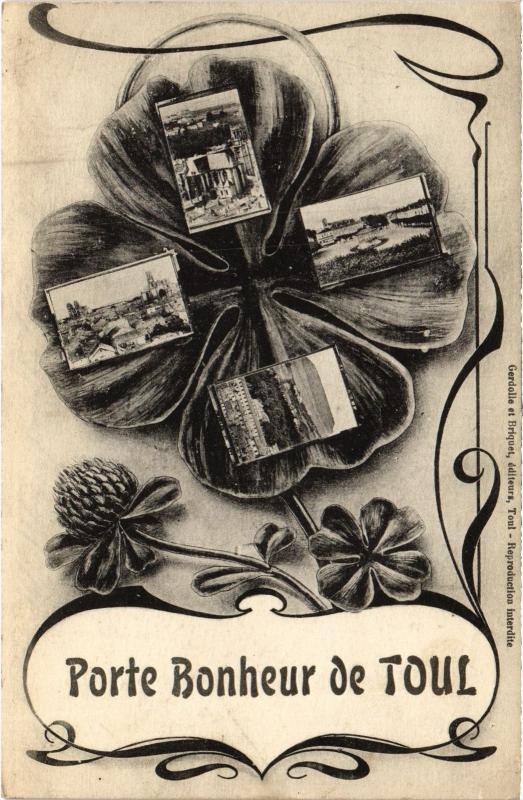 Carte postale ancienne Toul souvenir