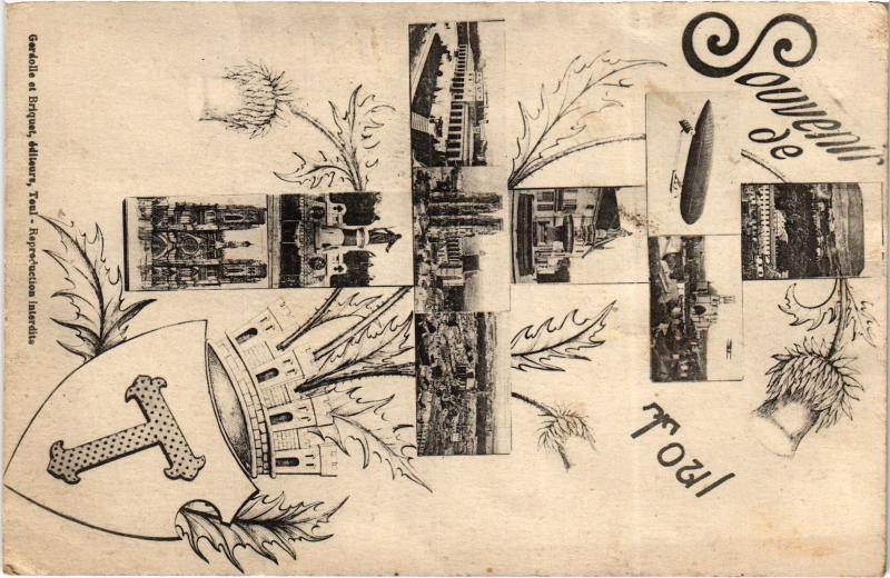 Carte postale ancienne Toul souvenir