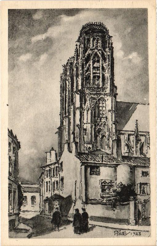 Carte postale ancienne Toul Rue d'Inglemur
