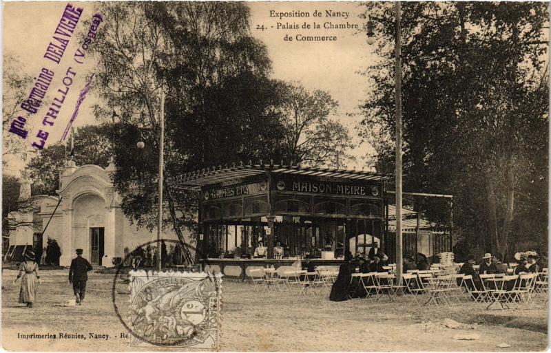 Carte postale ancienne Nancy Palais de la Chambre à Nancy