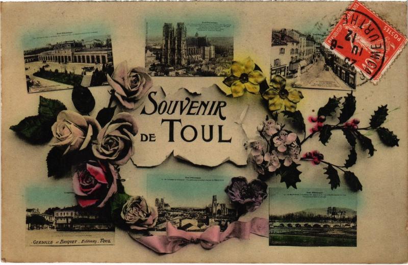 Carte postale ancienne Toul souvenir