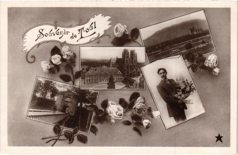 Carte postale ancienne Toul souvenir
