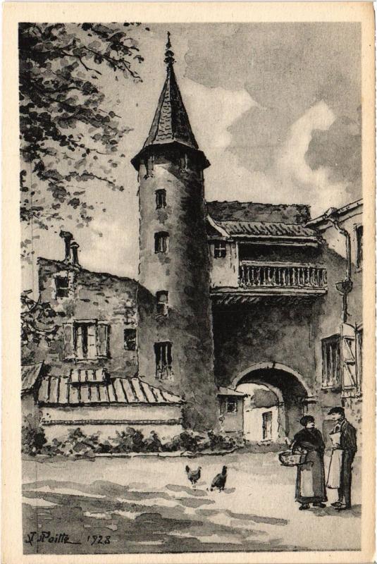 Carte postale ancienne Toul Rue d'Inglemur