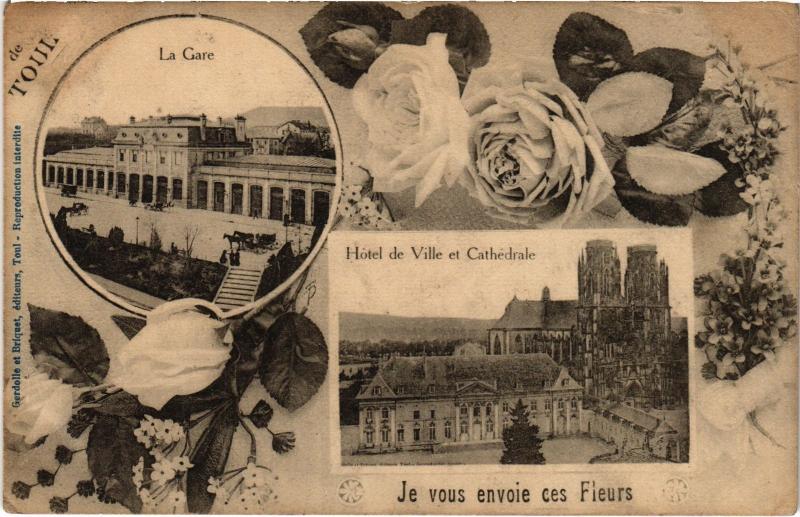 Carte postale ancienne Toul souvenir