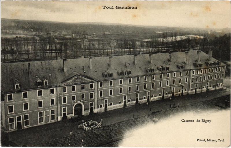 Carte postale ancienne Toul Caserne de Rigny