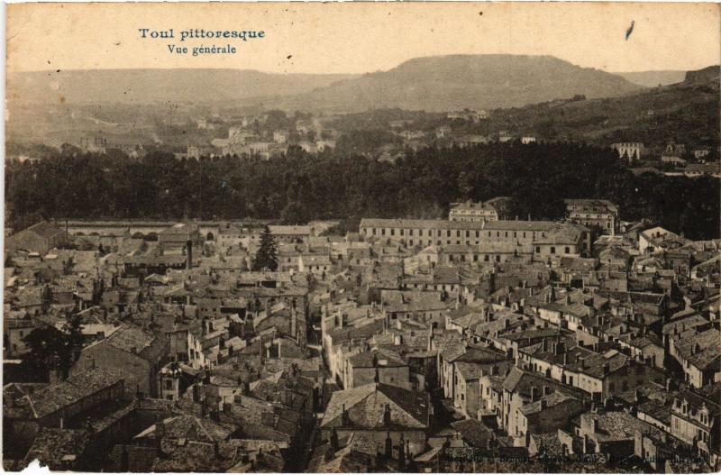 Carte postale ancienne Toul vue generale