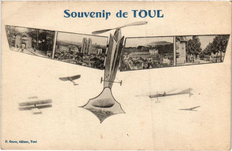 Carte postale ancienne Toul souvenir