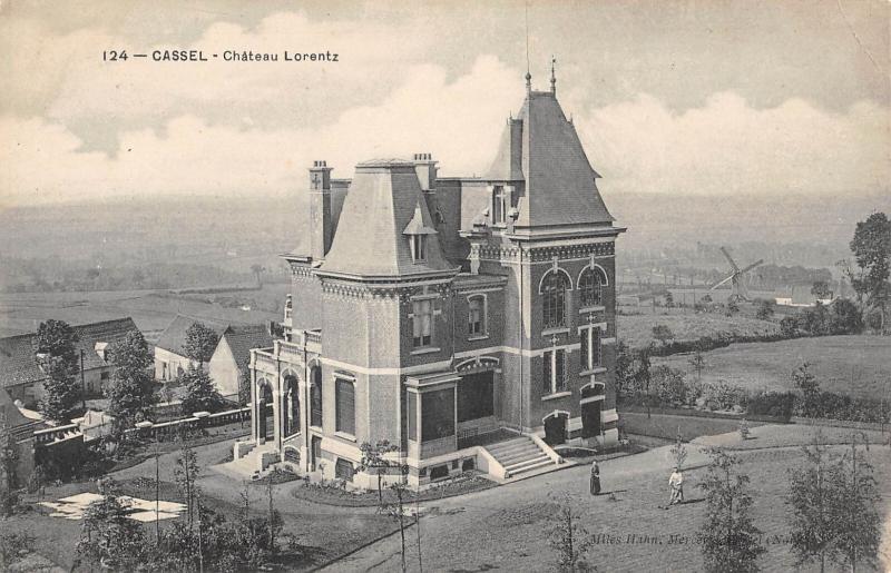 Carte postale ancienne Cassel - Chateau Lorentz à Cassel