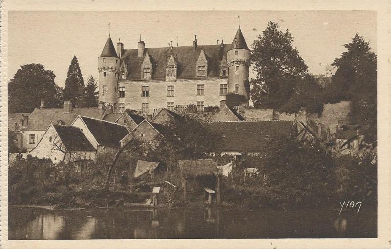 Carte postale ancienne Château à Montrésor