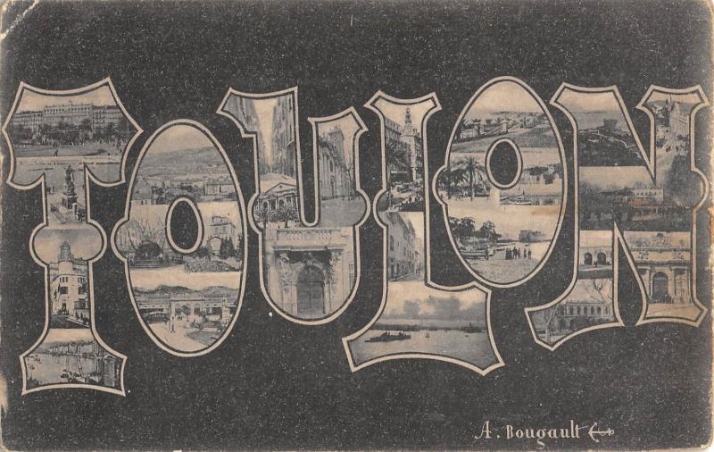 Carte postale ancienne Toulon à Toulon