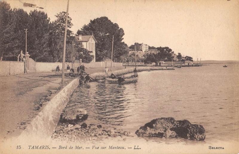 Carte postale ancienne Tamaris - Bord De Mer - Vue Sur Manteau
