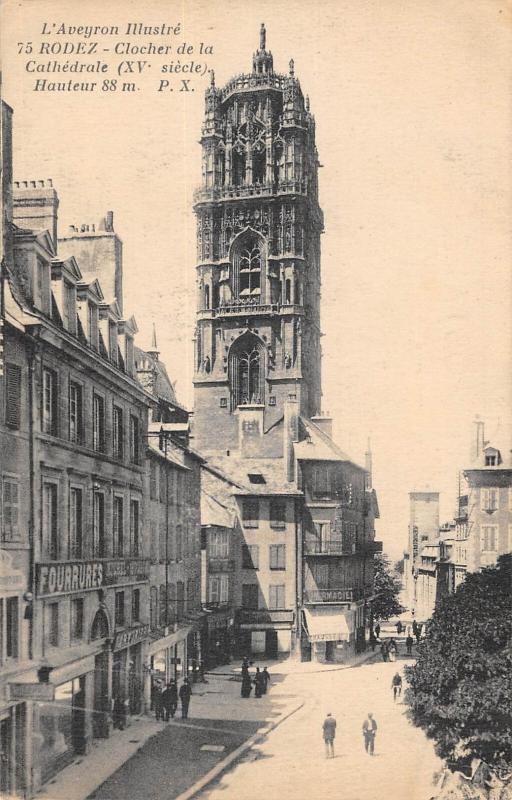 Carte postale ancienne Rodez à Rodez