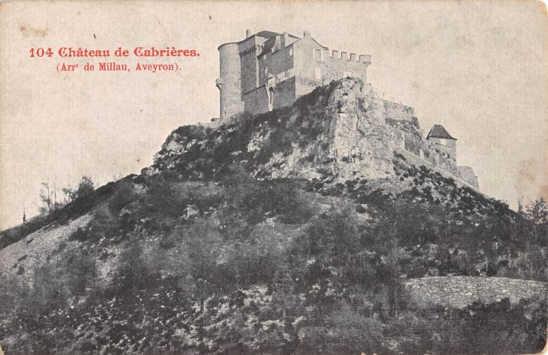 Carte postale ancienne Chateau De Cabrieres