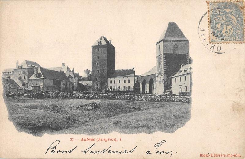 Carte postale ancienne Aubrac - Aveyron