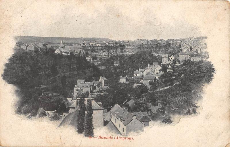 Carte postale ancienne Bozouls à Bozouls