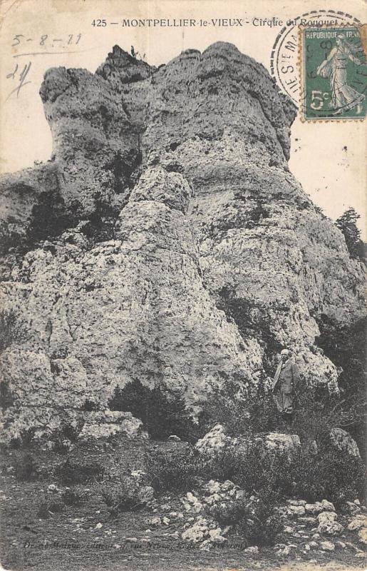 Carte postale ancienne Montpellier Le Vieux - Cirque Du Rouquet