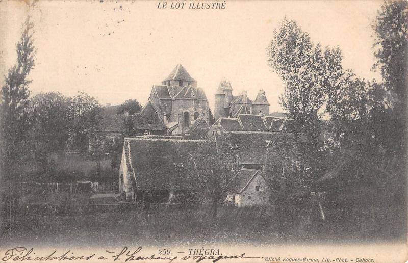 Carte postale ancienne Thegra