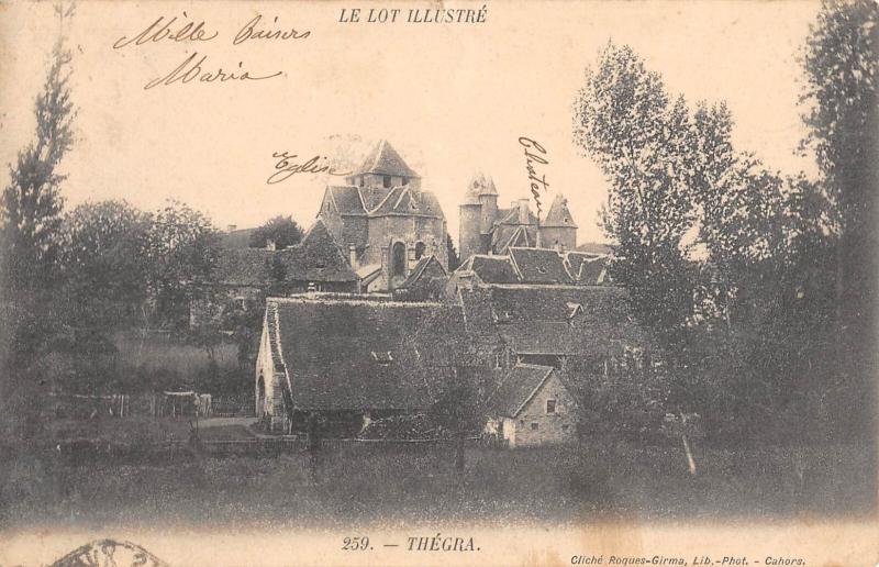 Carte postale ancienne Thegra