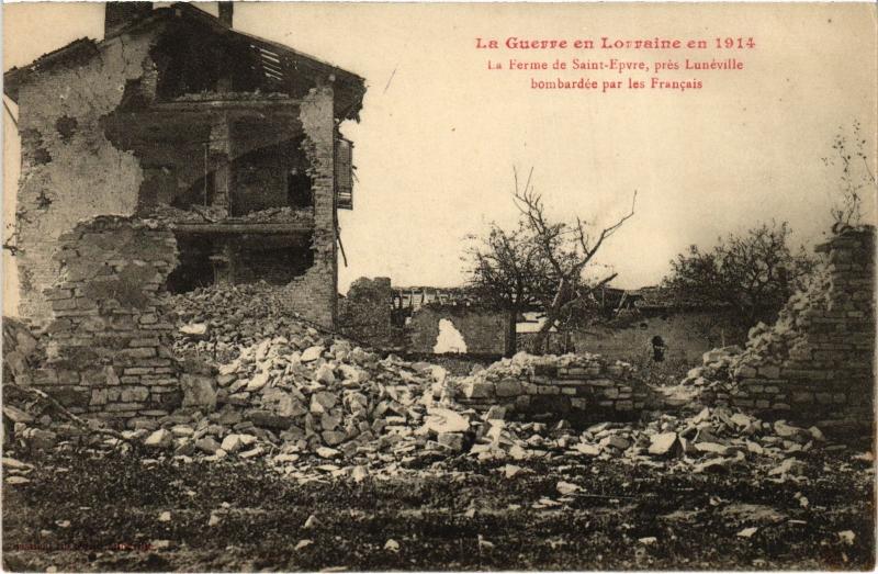 Carte postale ancienne Pont a Mousson Ferme de Saint-Epvre à Mousson