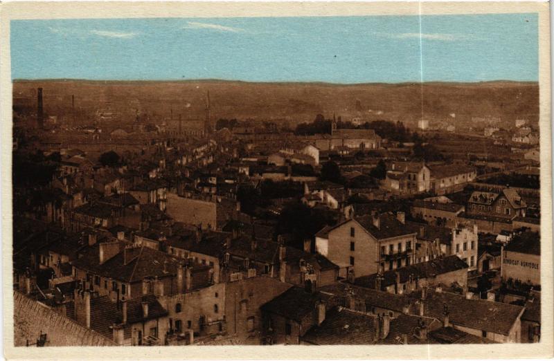 Carte postale ancienne Luneville vue generale