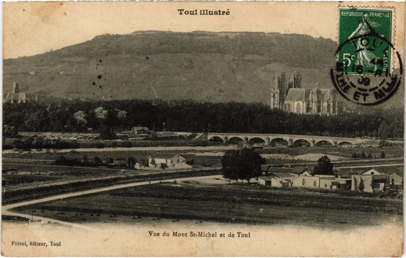 Carte postale ancienne Toul Mont Saint-Michel