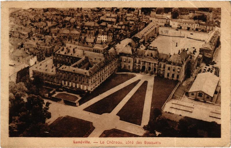 Carte postale ancienne Luneville le Chateau