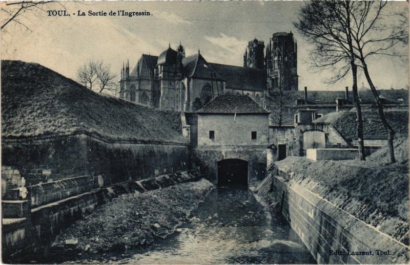 Carte postale ancienne Toul Sortie de l'Ingressin