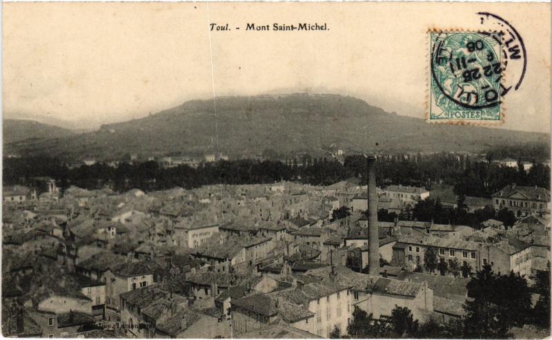 Carte postale ancienne Toul Mont Saint-Michel