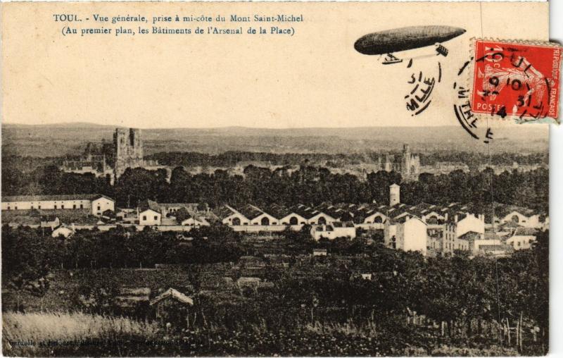 Carte postale ancienne Toul vue generale