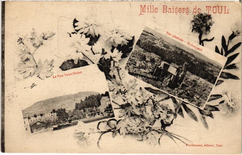 Carte postale ancienne Toul souvenir