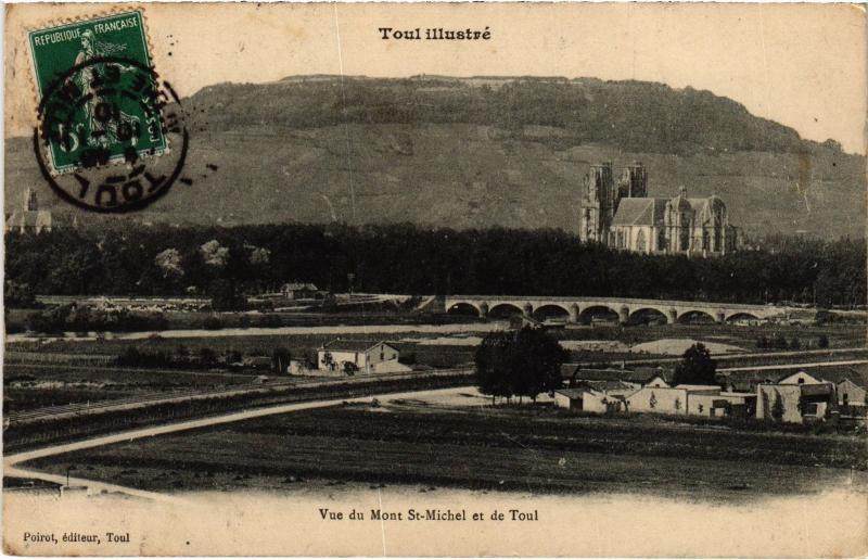 Carte postale ancienne Toul Mont Saint-Michel