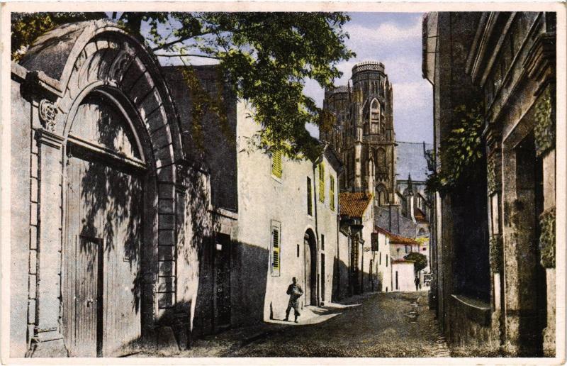 Carte postale ancienne Toul Rue d'Inglemur