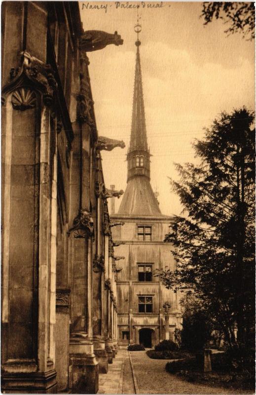 Carte postale ancienne Nancy Palais Ducal à Nancy