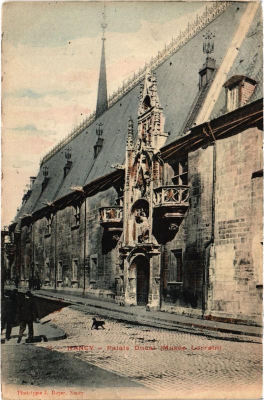 Carte postale ancienne Nancy Palais Ducal Musee Lorrain à Nancy