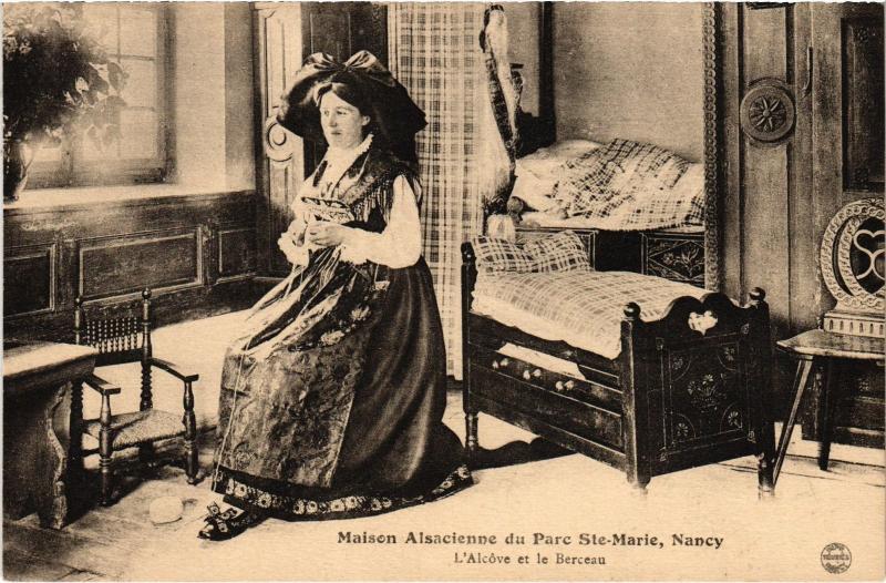 Carte postale ancienne Nancy Maison Alsacienne du Parc Sainte-Marie à Nancy
