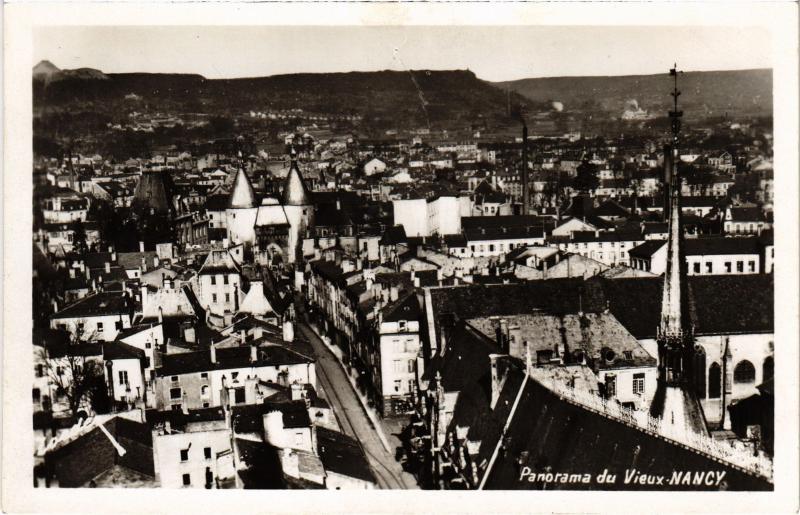 Carte postale ancienne Nancy panorama à Nancy