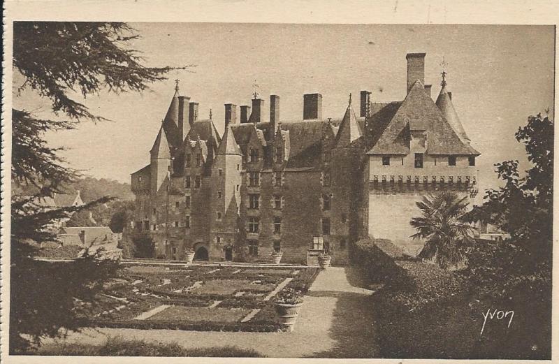 Carte postale ancienne Château à Langeais