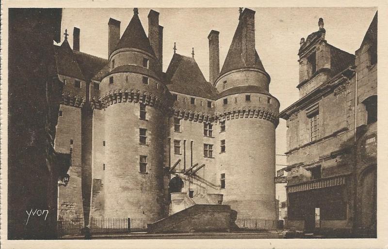 Carte postale ancienne Château à Langeais