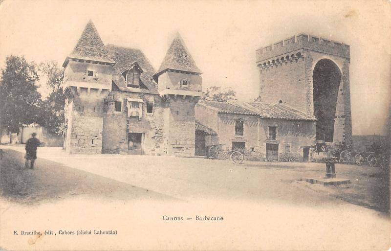 Carte postale ancienne Cahors - Barbacane à Cahors