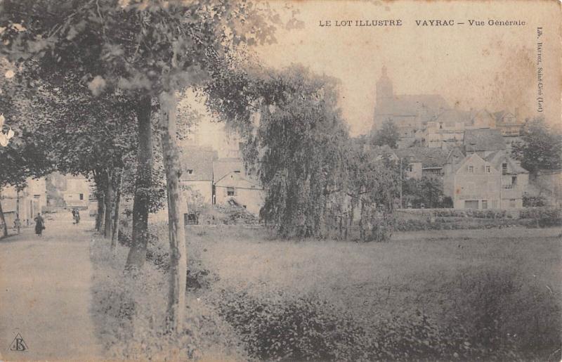 Carte postale ancienne Vayrac - Vue Generale à Vayrac