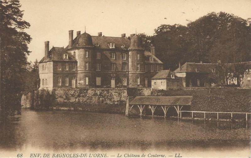 Carte postale ancienne Château à Rives d'Andaine
