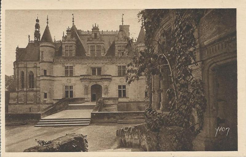 Carte postale ancienne Château - Aile Thomas Bohier à Chenonceaux