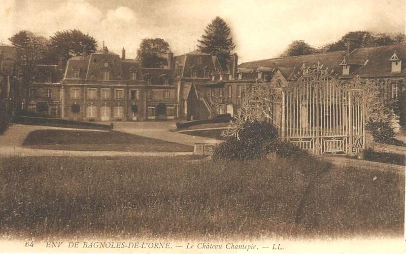 Carte postale ancienne Château de Chantepie à Thuboeuf