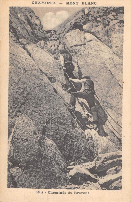 Carte postale ancienne Chamonix -Mont Blanc - Cheminee Du Brevent à Chamonix-Mont-Blanc