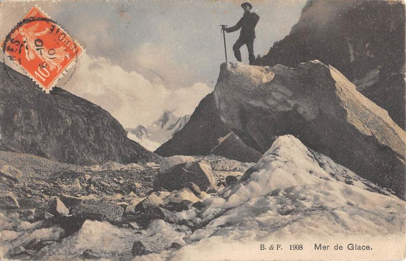 Carte postale ancienne Mer De Glace