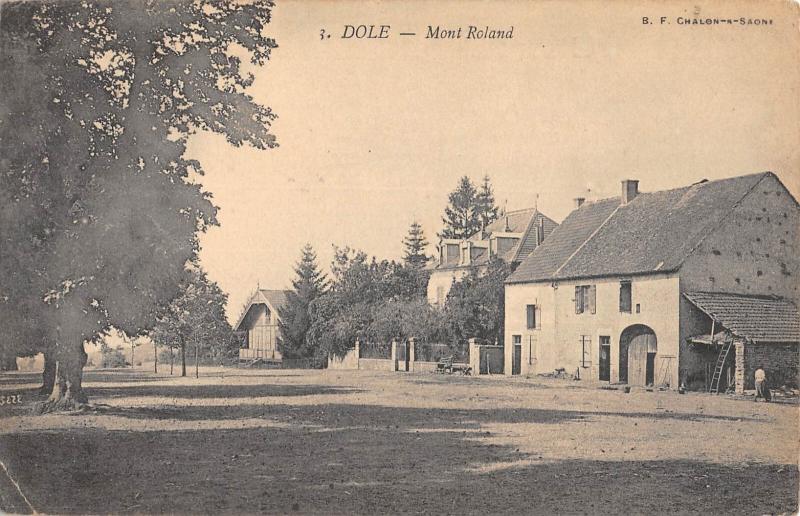 Carte postale ancienne Dole - Mont Roland à Dole